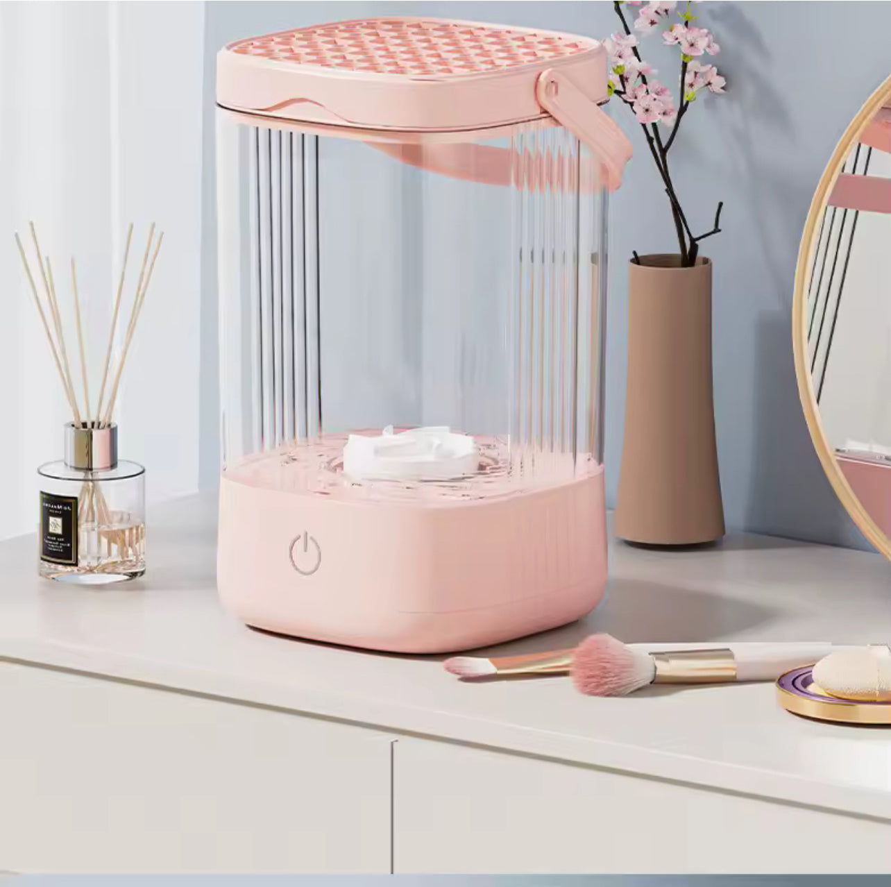 Multi-Functional Electric Makeup Brush Cleaner
