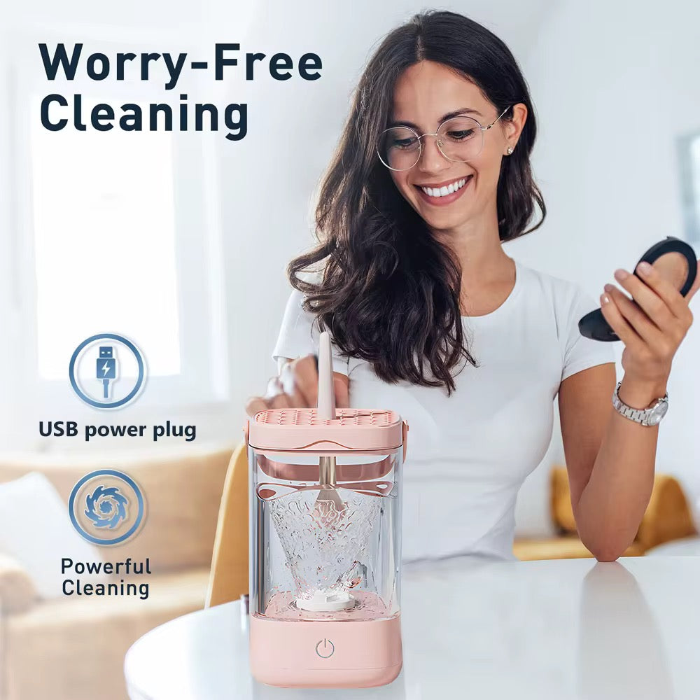 Multi-Functional Electric Makeup Brush Cleaner